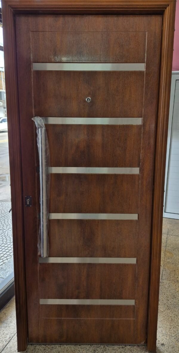 Puerta Modelo 50 Simil madera Pavir